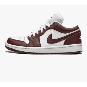 Nike Air Jordan 1 Low White  "Bronze Eclipse" Women’s Sz 11 Men’s Sz 9.5 EU 43